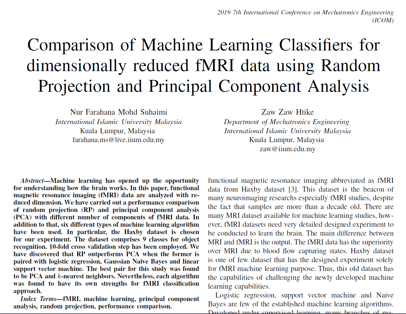 Thumbnail for Comparison of ML for fMRI paper