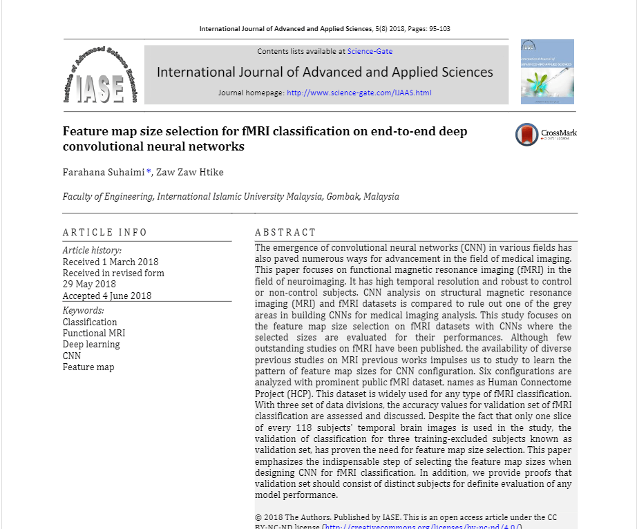 Thumbnail for Feature Map Size Selection paper